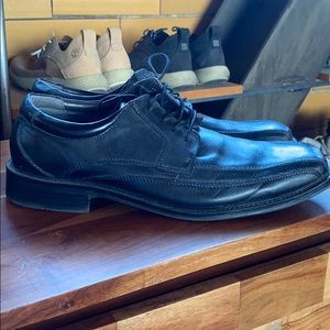 Dockers Black Leather Dress Shoes